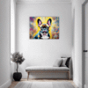 Adorable French Bulldog Hallway Demo
