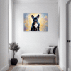 Adorable French Bulldog Hallway Demo