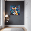 Adorable French Bulldog Hallway Demo