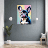 Adorable French Bulldog Hallway Demo