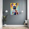 Adorable French Bulldog Hallway Demo