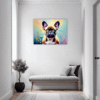 Adorable French Bulldog Hallway Demo