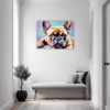 Adorable French Bulldog Hallway Demo