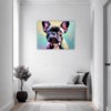 Adorable French Bulldog Hallway Demo