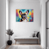 Adorable French Bulldog Hallway Demo