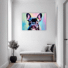 Adorable French Bulldog Hallway Demo