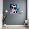 Adorable French Bulldog Hallway Demo