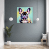 Adorable French Bulldog Hallway Demo