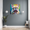Adorable French Bulldog Hallway Demo