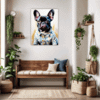Adorable French Bulldog Hallway Demo