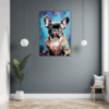 Adorable French Bulldog Hallway Demo