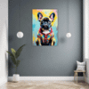 Adorable French Bulldog Hallway Demo