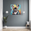 Adorable French Bulldog Hallway Demo