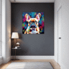 Adorable French Bulldog Hallway Demo