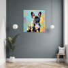 Adorable French Bulldog Hallway Demo