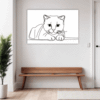 Adorable Scottish Fold Hallway Demo