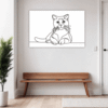 Adorable Scottish Fold Hallway Demo