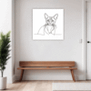 Alert Abyssinian Cat Hallway Demo