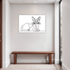 Alert Abyssinian Cat Hallway Demo