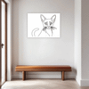 Alert Abyssinian Cat Hallway Demo