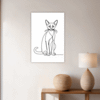 Alert Abyssinian Cat Hallway Demo