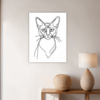 Alert Abyssinian Cat Hallway Demo