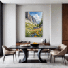 Alpine Meadow Serenity Dining Room Demo