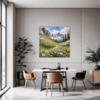 Alpine Meadow Serenity Dining Room Demo
