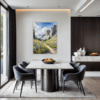 Alpine Meadow Serenity Dining Room Demo