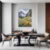 Alpine Meadow Serenity Dining Room Demo