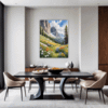 Alpine Meadow Serenity Dining Room Demo