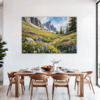 Alpine Meadow Serenity Dining Room Demo