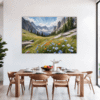 Alpine Meadow Serenity Dining Room Demo