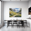 Alpine Meadow Serenity Dining Room Demo