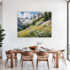 Alpine Meadow Serenity Dining Room Demo