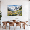 Alpine Meadow Serenity Dining Room Demo