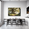 Ancient Oak Forest Scene Dining Room Demo