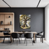 Ancient Oak Forest Scene Dining Room Demo