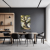 Ancient Oak Forest Scene Dining Room Demo