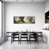 Ancient Oak Forest Scene Dining Room Demo
