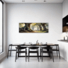 Ancient Oak Forest Scene Dining Room Demo