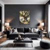 Ancient Oak Forest Scene Living Room Demo