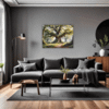 Ancient Oak Forest Scene Living Room Demo
