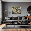 Ancient Oak Forest Scene Living Room Demo