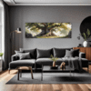 Ancient Oak Forest Scene Living Room Demo