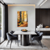 Autumn Beech Elegance Dining Room Demo