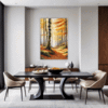 Autumn Beech Elegance Dining Room Demo