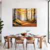 Autumn Beech Elegance Dining Room Demo