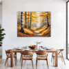Autumn Beech Elegance Dining Room Demo