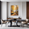 Autumn Beech Elegance Dining Room Demo